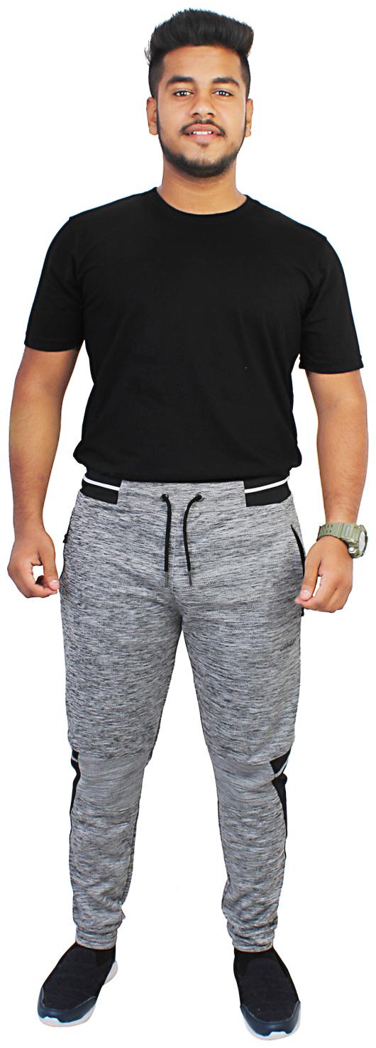 

Grey Techknit DRY FIT TRACKPANT JOGGER by XENCAT