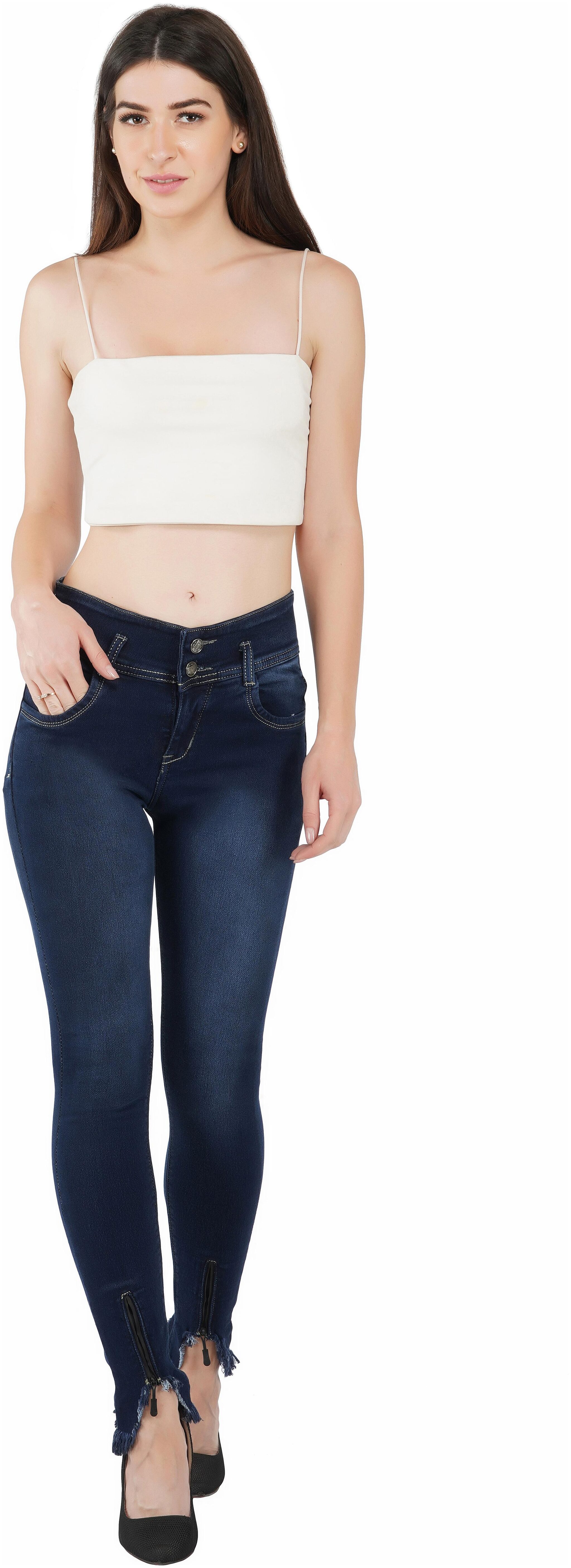 

GS ANGEL Women Blue Slim fit Jeans