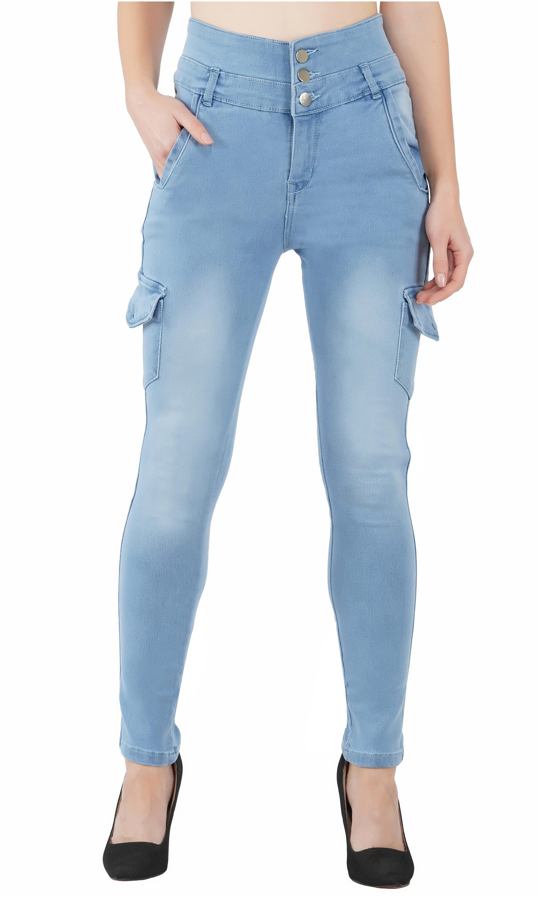

GS ANGEL Women Blue Slim fit Jeans