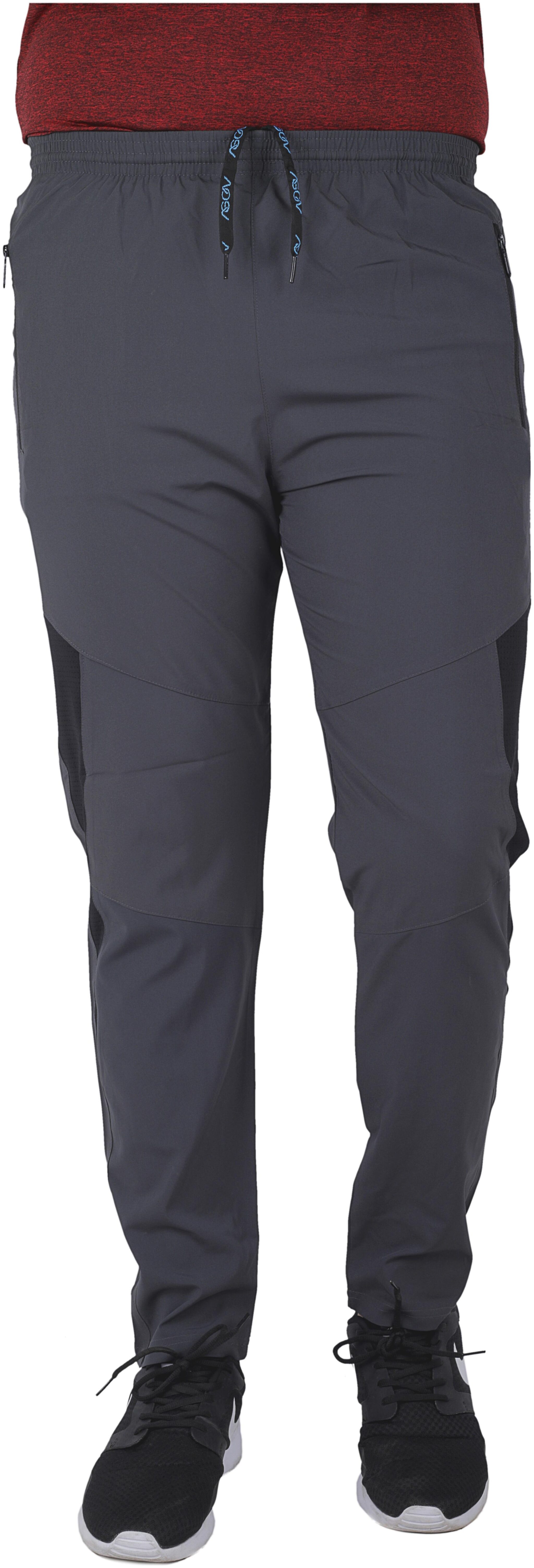 

GYMZO Men Grey Solid Regular fit Track pants