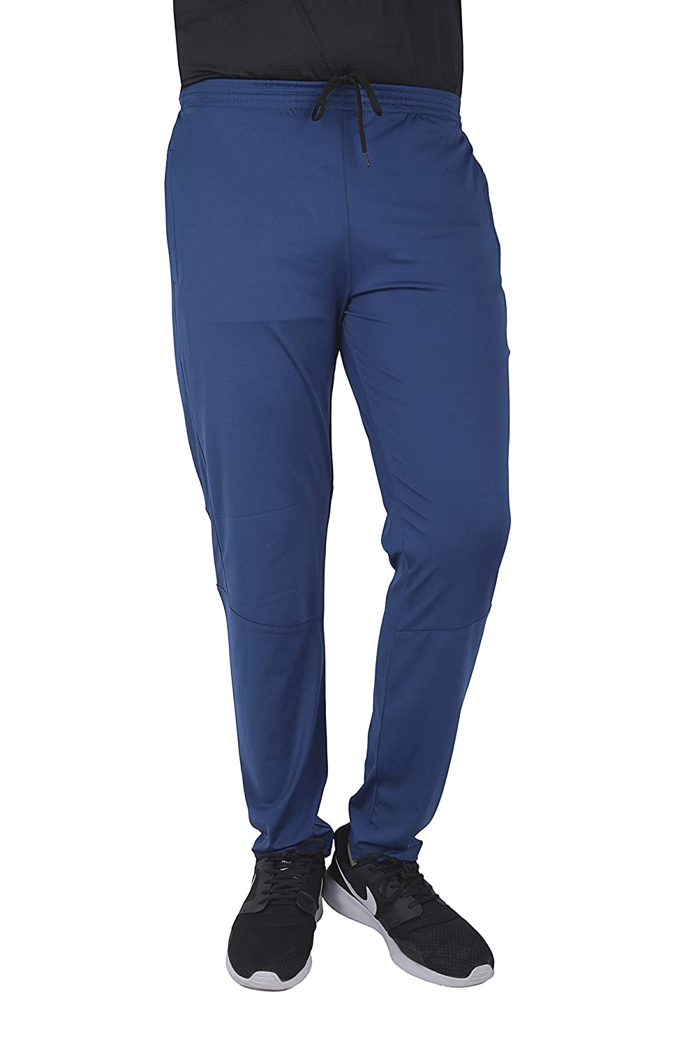 

GYMZO Men Blue Solid Regular fit Track pants