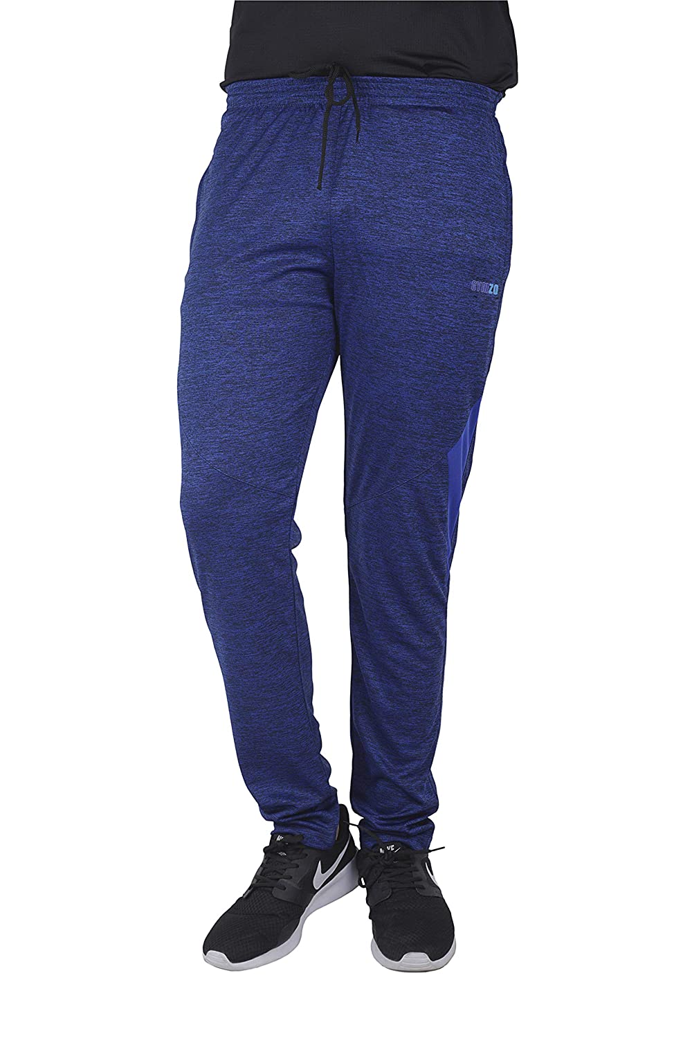

GYMZO Men Blue Solid Regular fit Track pants