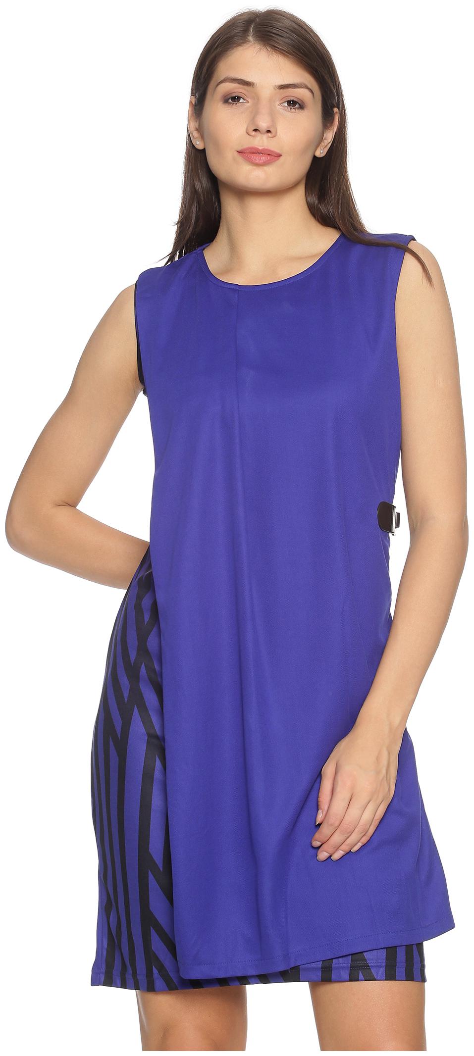 

Hang N Hold Women Royal Polyester Dress Blue