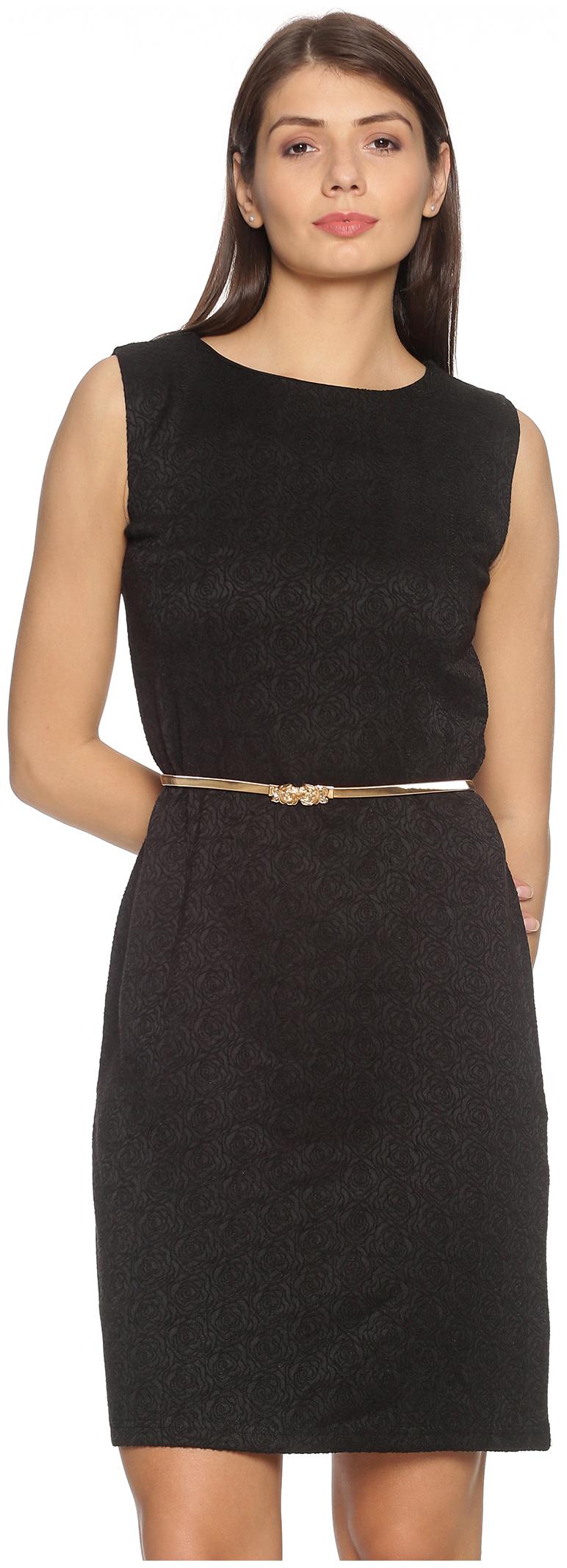 

Hang N Hold Women Black Sleeveless Dress