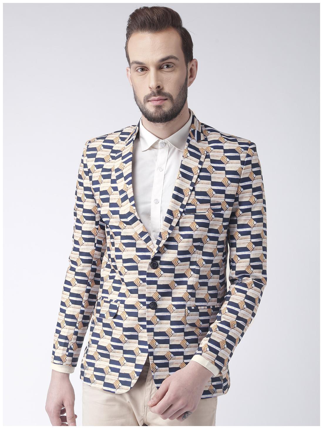 

hangup checkered mens blazer size 40