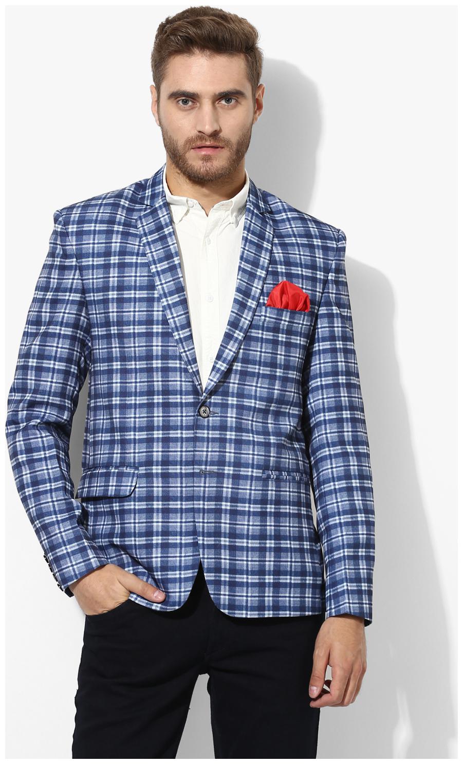 

hangup checkered blazer for daily use
