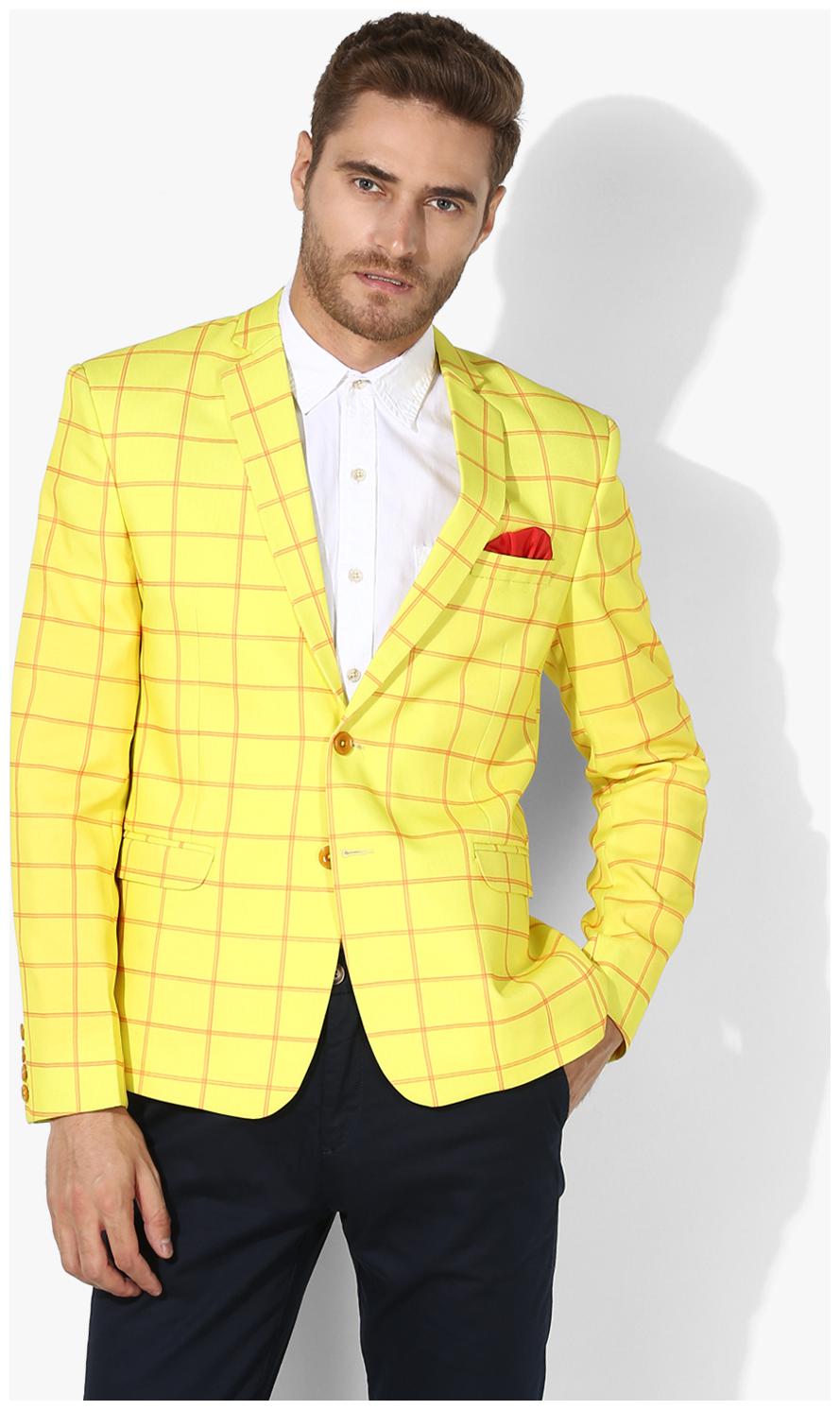 

hangup checkered blazer for daily use