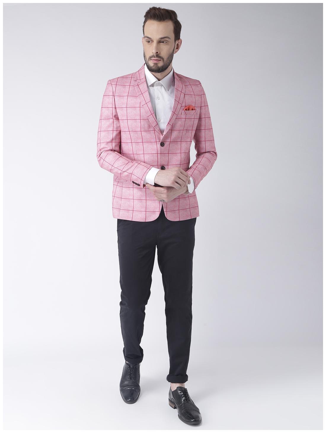 

hangup checkered mens blazer size 46