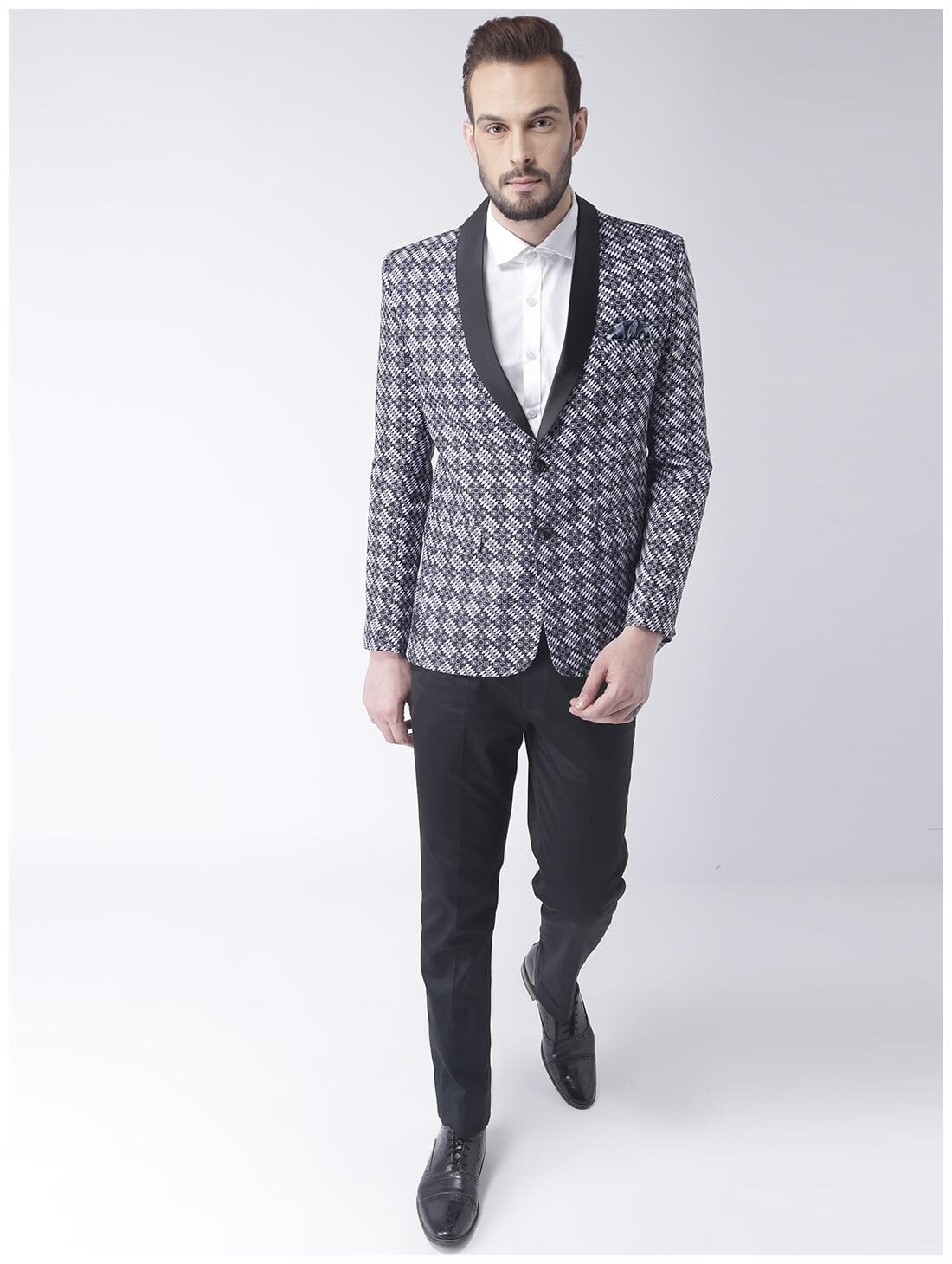 

hangup checkered mens blazer size 38