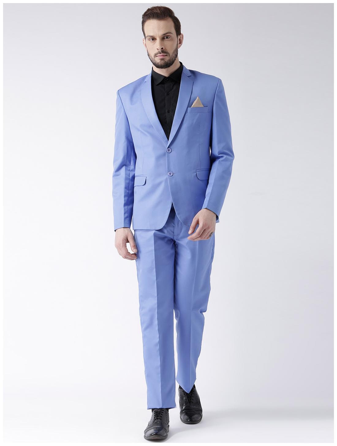 

hangup mens coat suit dark blue color