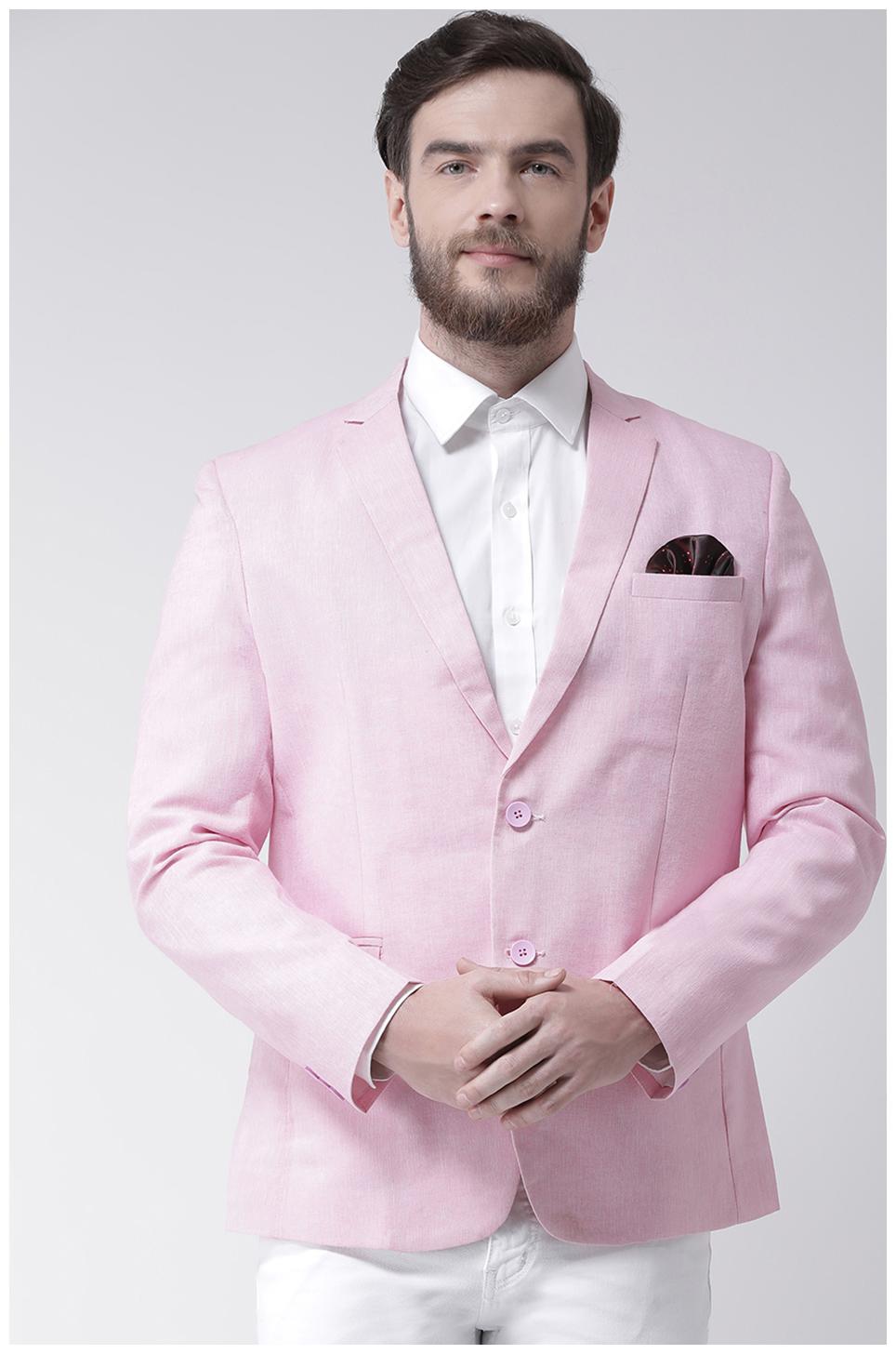 

Hangup Mens Solid Casual Blazer
