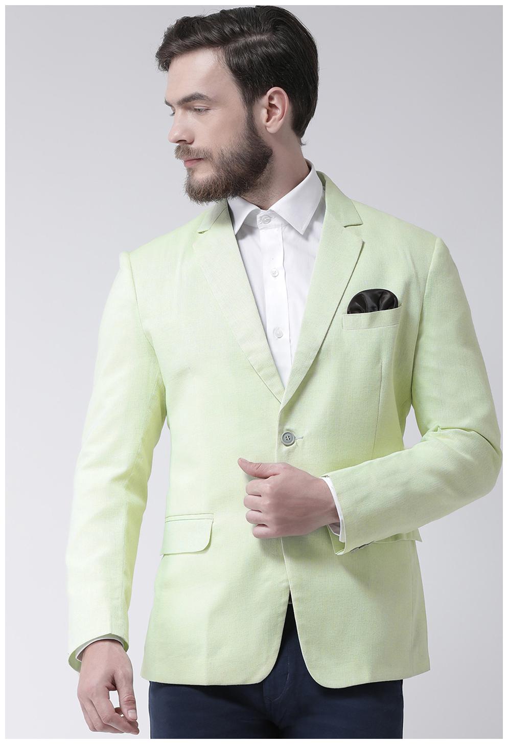 

Hangup Mens Solid Casual Blazer