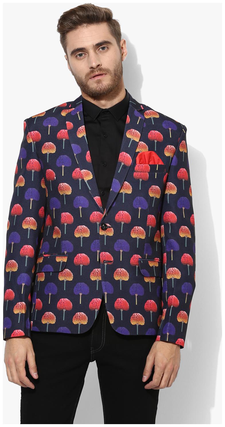 

hangup printed blazer for daily use