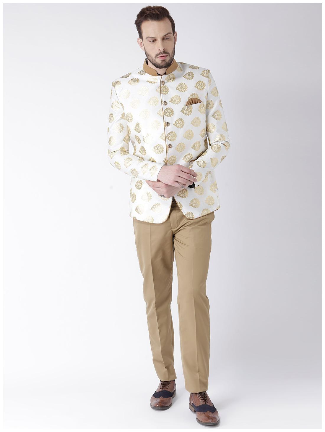 

hangup white mens blazer size 40