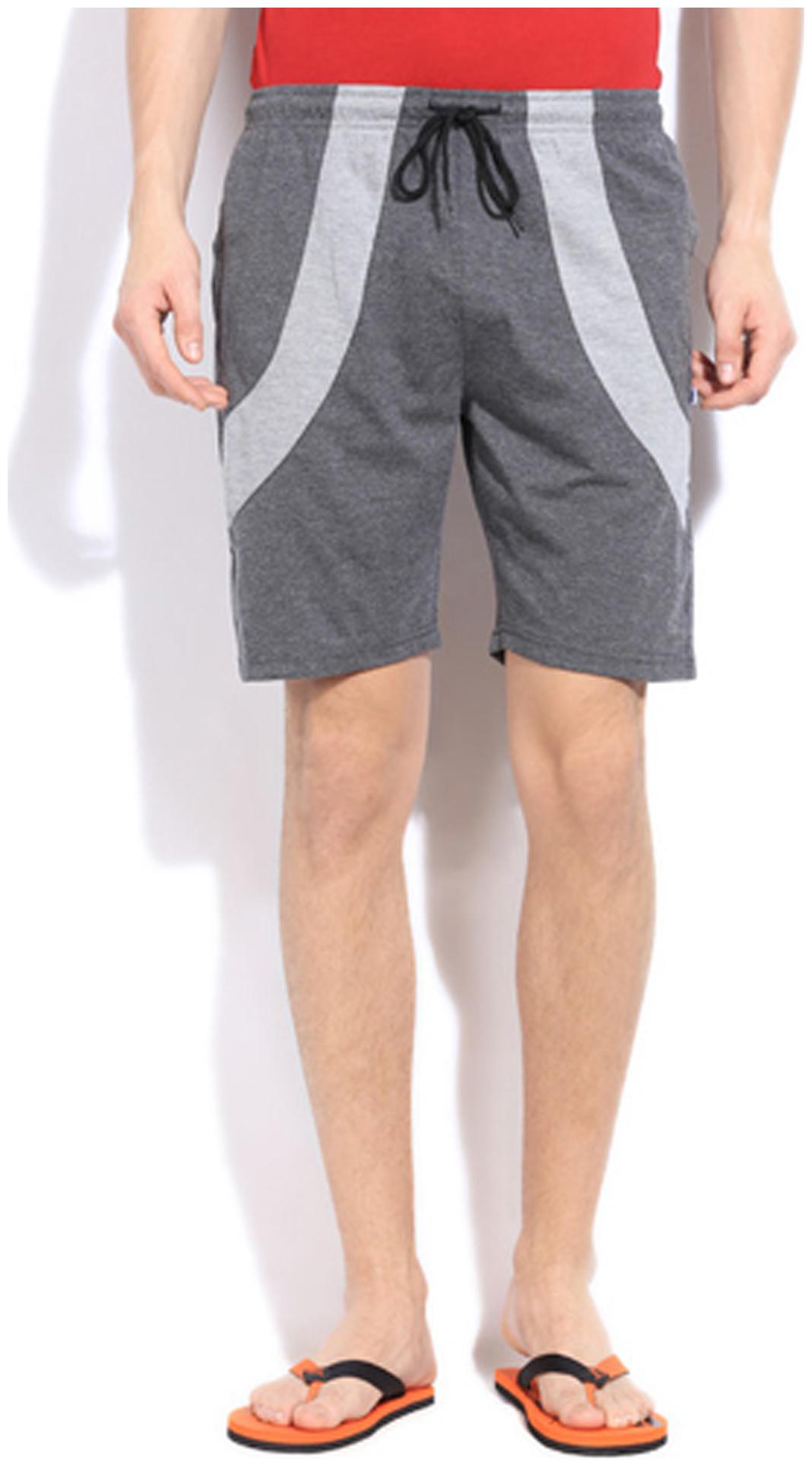 

Happy Hours Men Black Regular Fit Regular Shorts