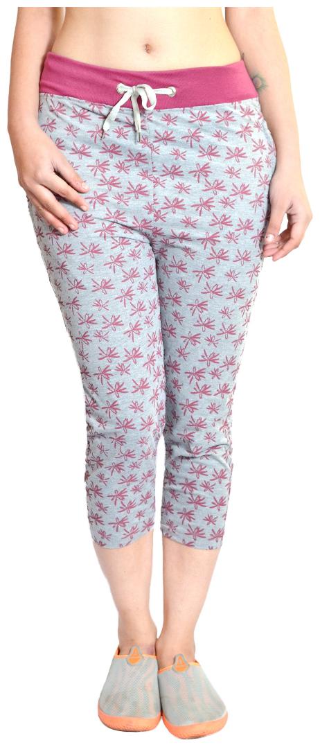 

HARDIHOOD Women Printed Regular capri - Purple