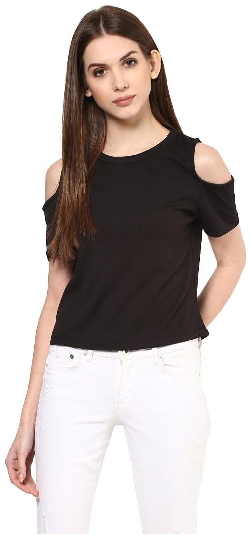 

Harpa Black Regular Solid Tops