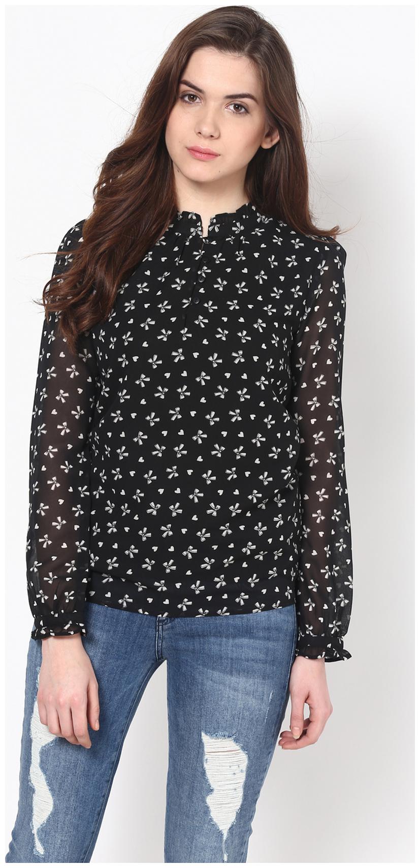 

Harpa Women Polka dots Regular top - Black