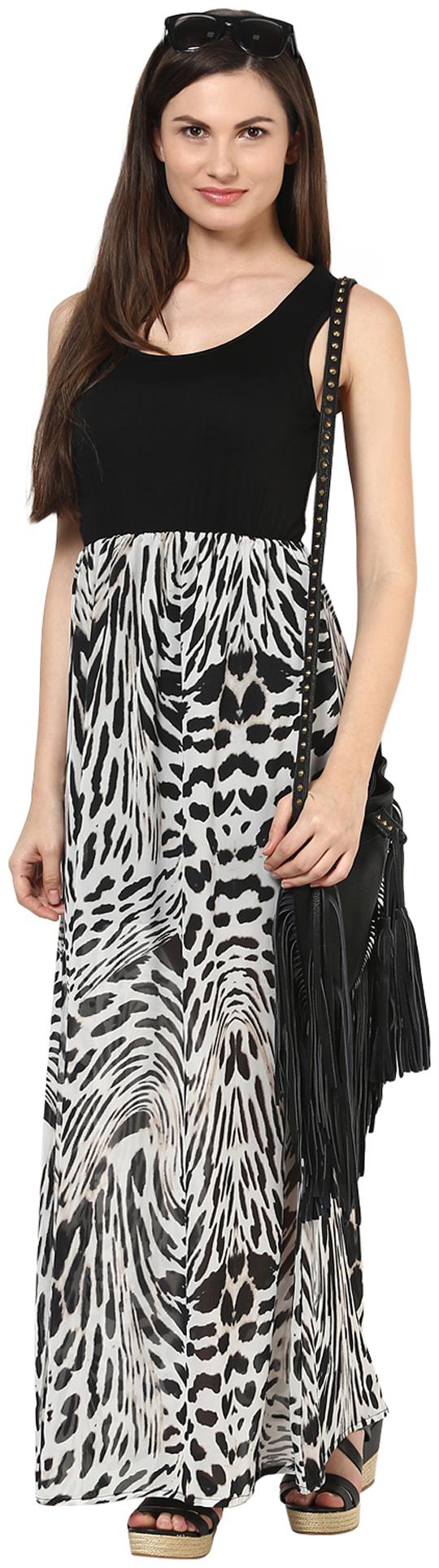

Harpa Multi Printed Fit flare dress