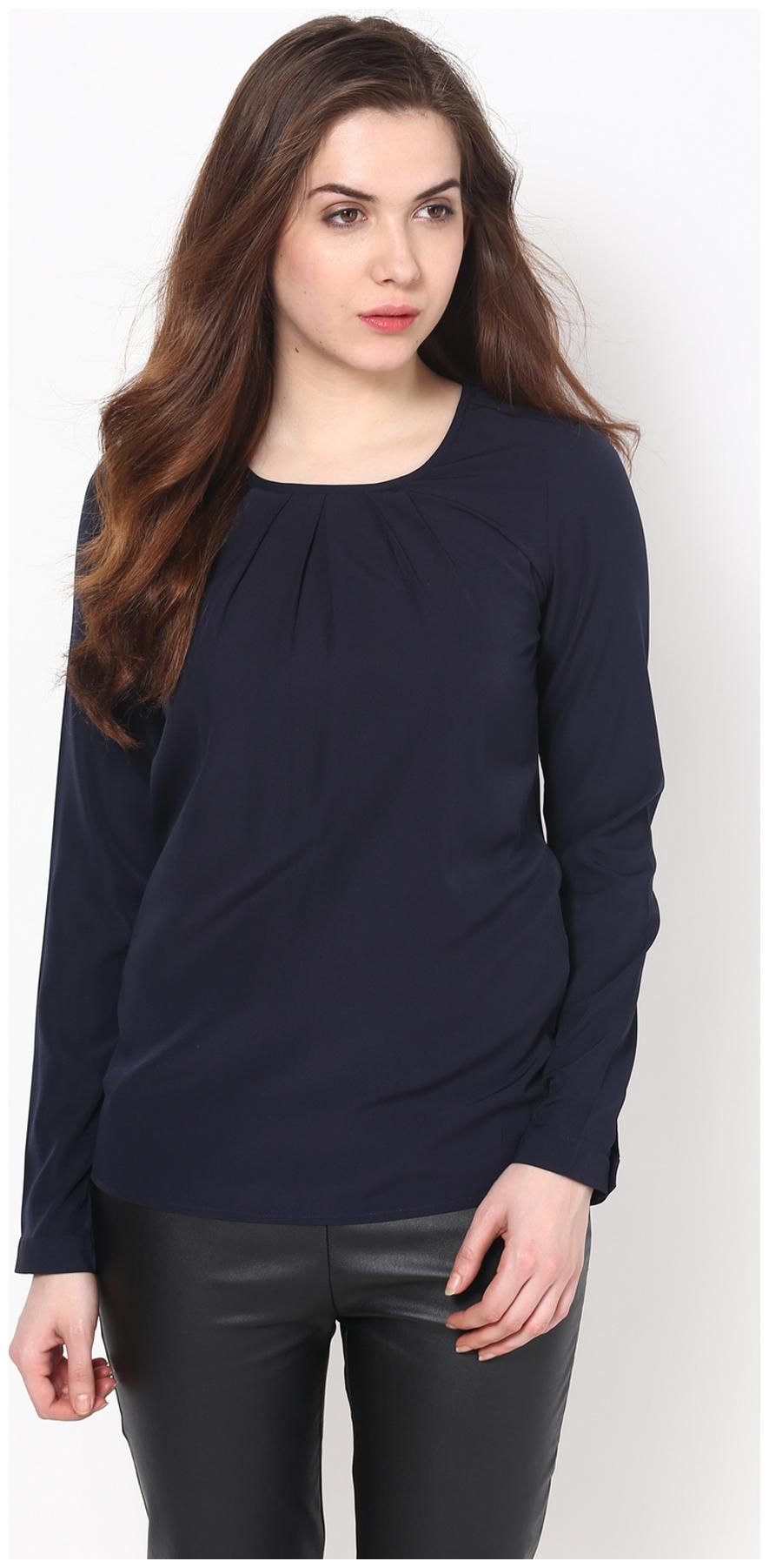 

Harpa Women Solid Regular top - Blue