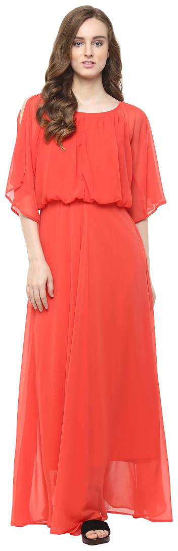 

Harpa Coral Sleeveless Regular Fit Casual Women s Dresses
