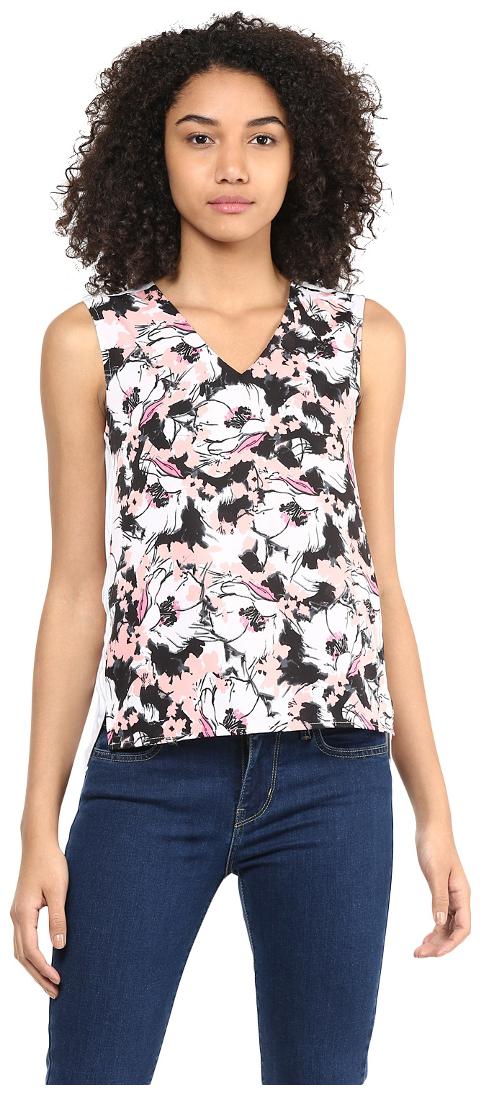 

Harpa Women Floral Regular top - White