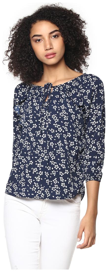 

Harpa Women Floral Regular top - Blue