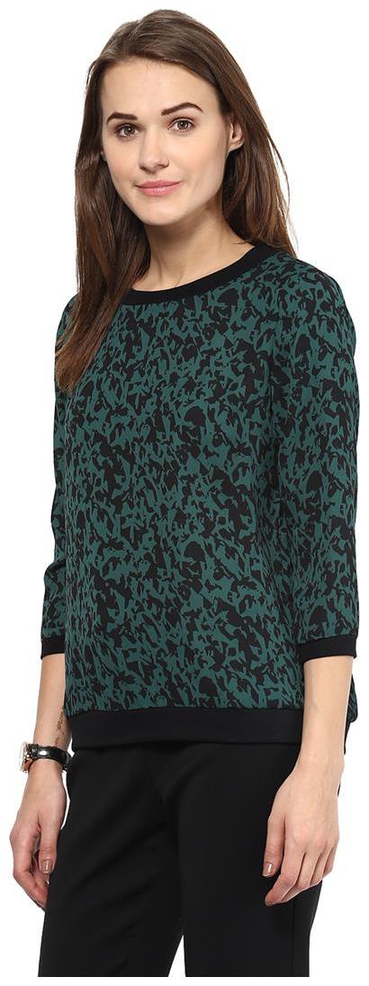 

Harpa Women Printed Regular top - Green