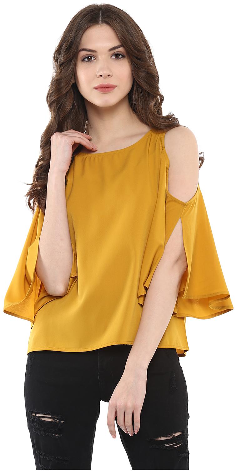 

Harpa Women Solid Regular top - Brown