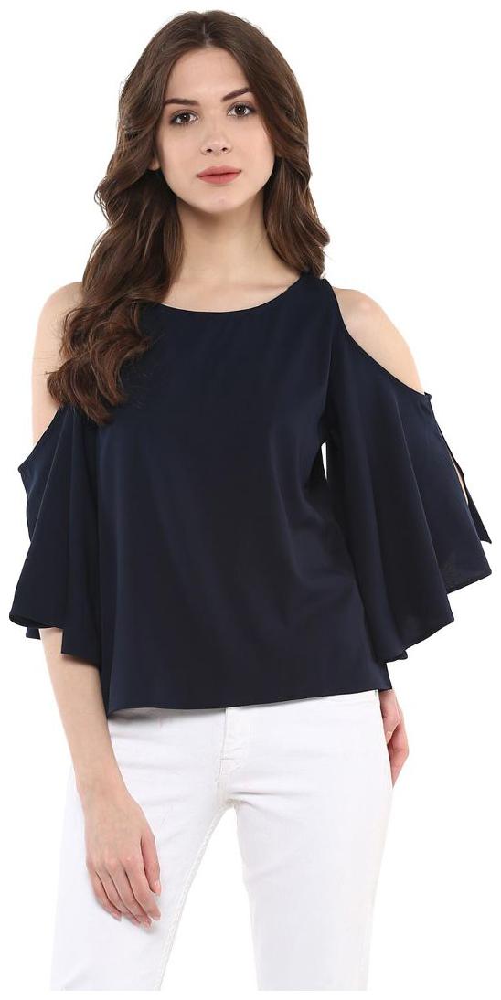 

Harpa Navy Regular Solid Tops