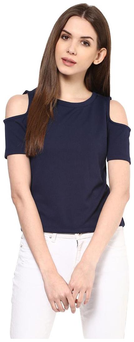 

Harpa Navy Regular Solid Tops