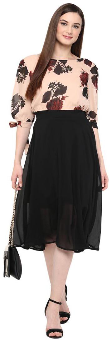 

Harpa Multi Floral Fit flare dress