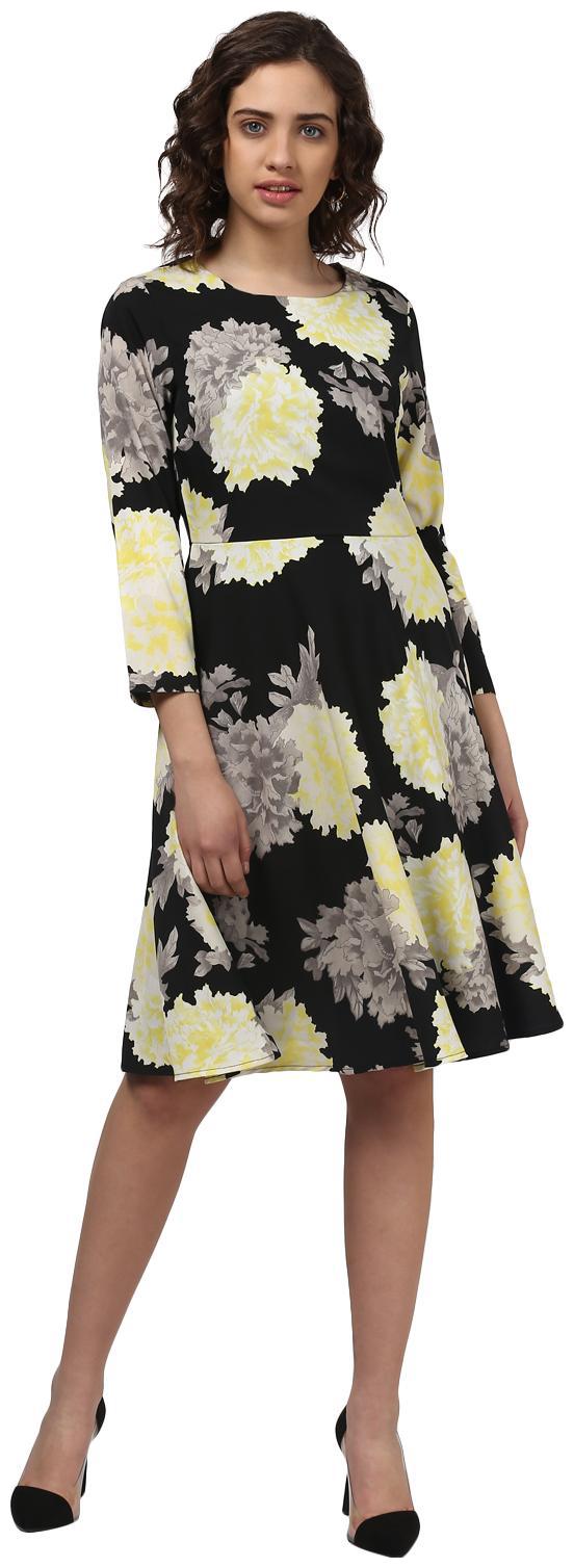 

Harpa Multi Printed A-line dress