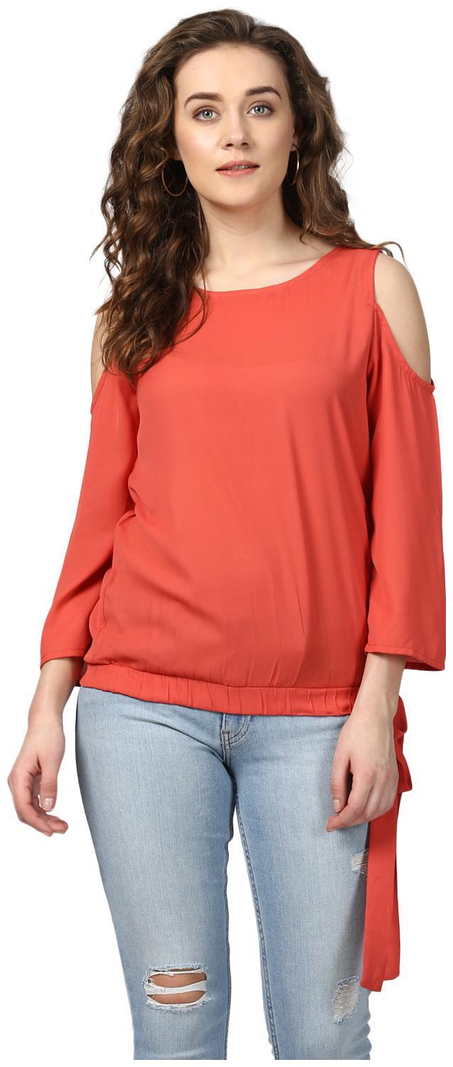 

Harpa Women Solid Regular top - Red