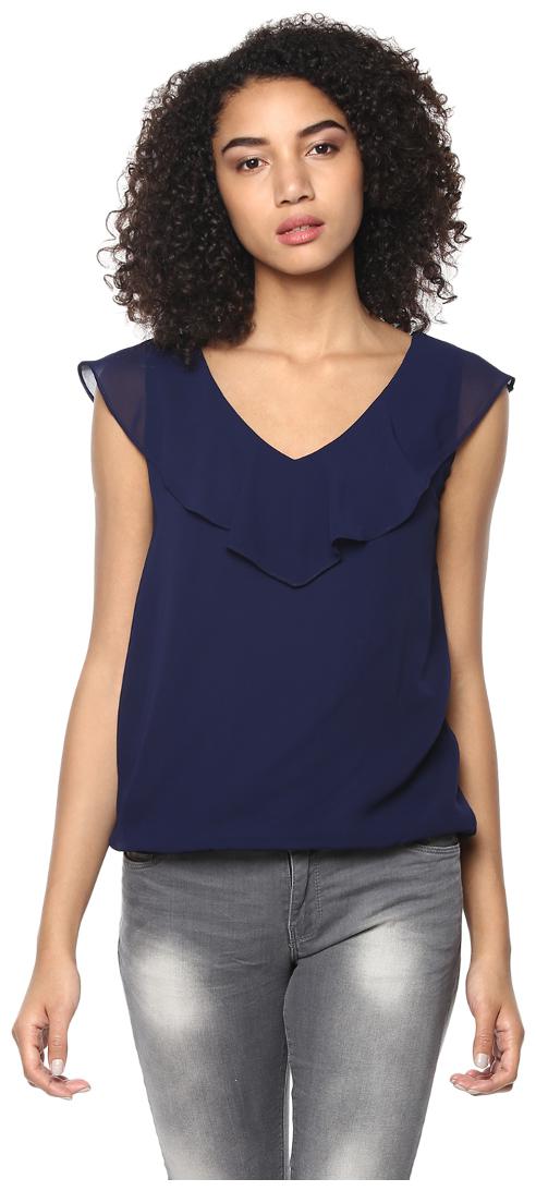 

Harpa Women Solid Regular top - Blue