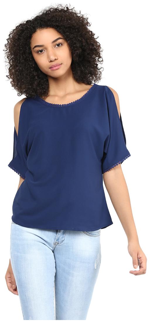 

Harpa Women Solid Regular top - Blue