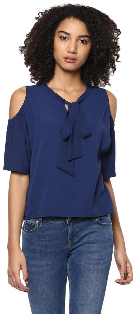 

Harpa Women Solid Regular top - Blue