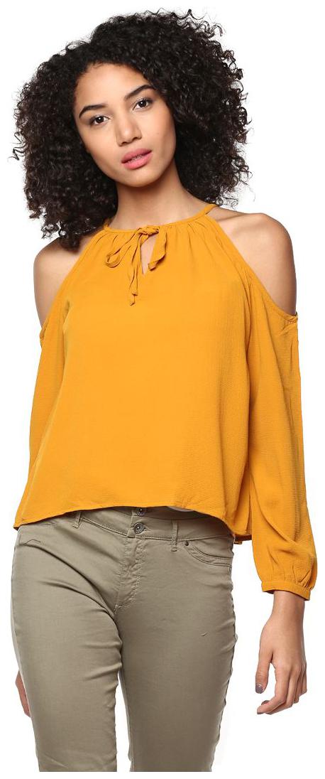 

Harpa Solid Mustard Top