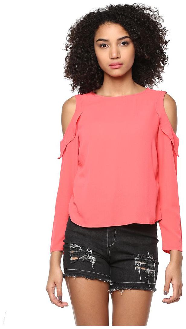 

Harpa Solid Pink Top