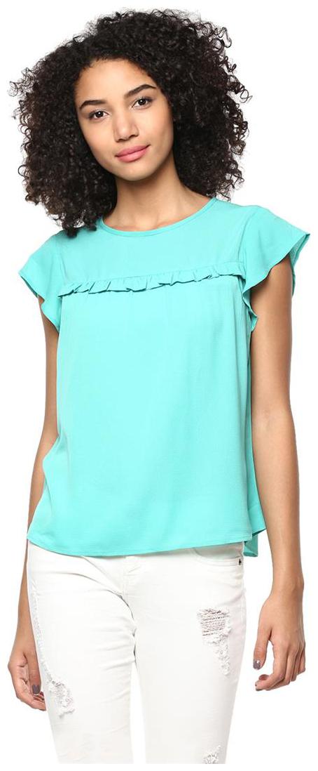 

Harpa Women Solid Regular top - Blue