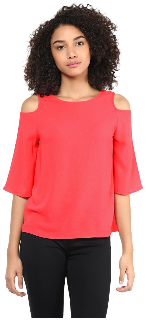 

Harpa Women Solid Regular top - Red