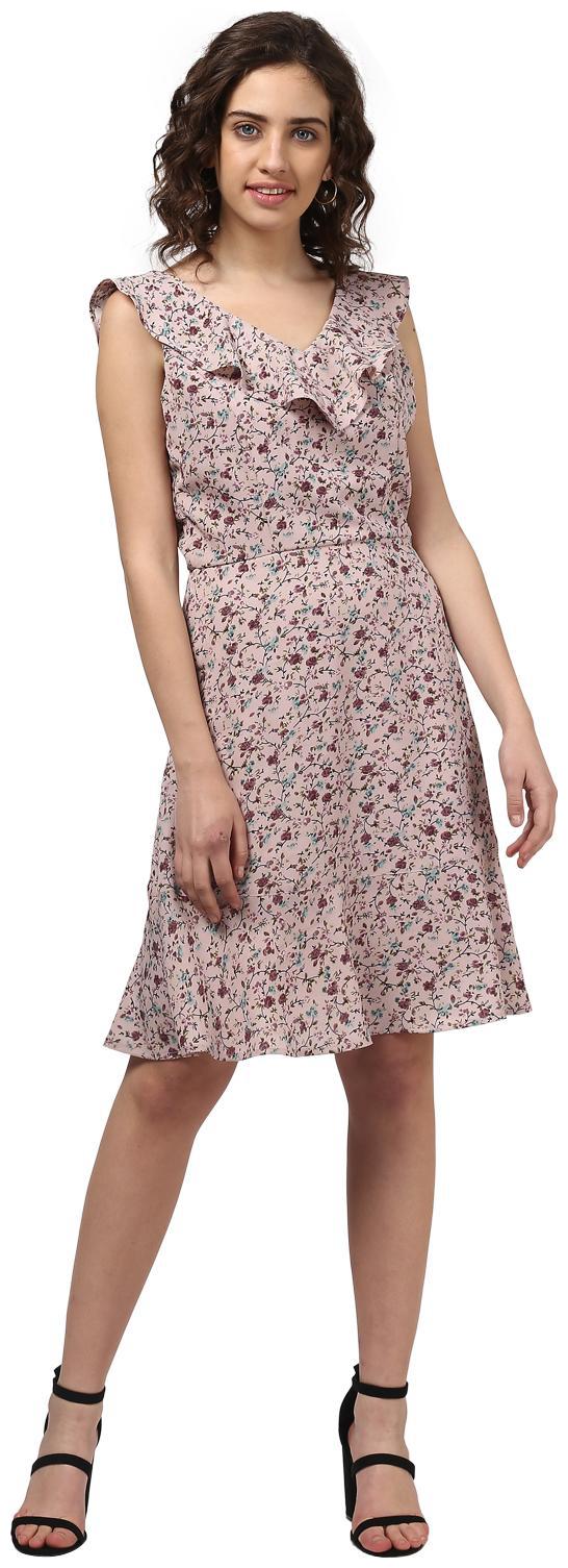 

Harpa Multi Printed A-line dress