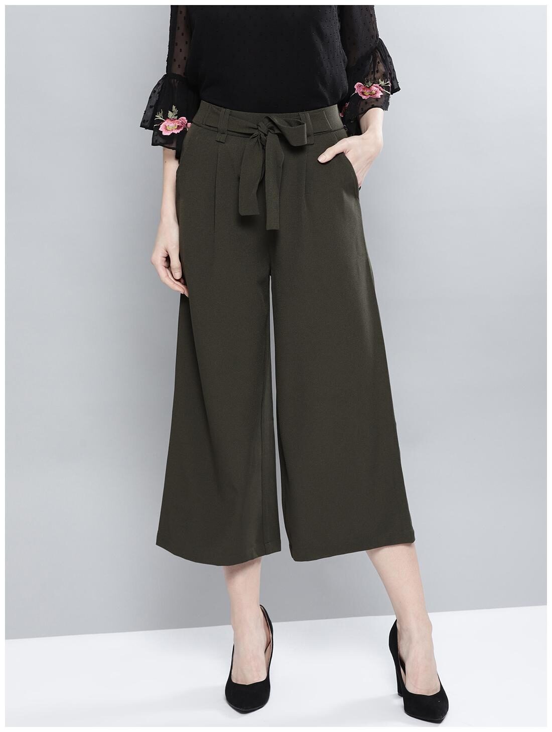 

Harpa Women Green Regular fit Regular trousers