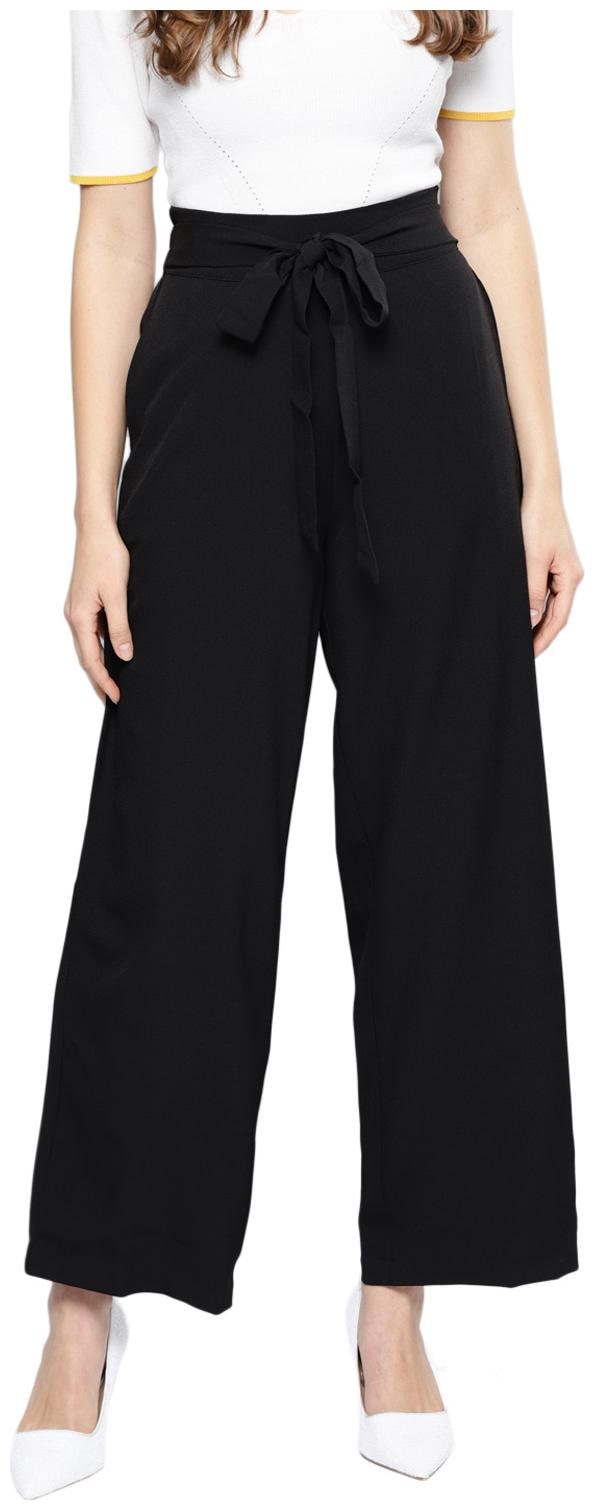 

Harpa Women Black Regular fit Regular trousers