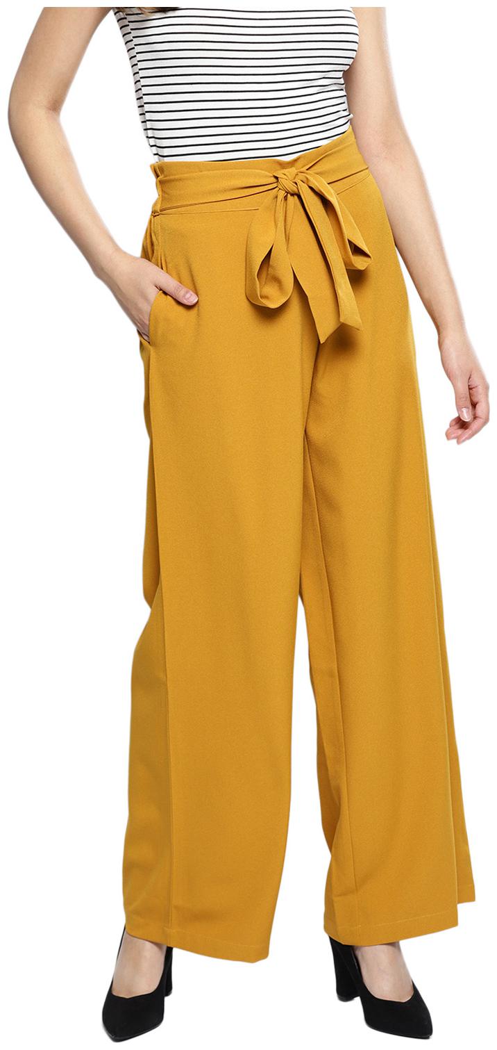 

Harpa Women Yellow Regular fit Regular trousers