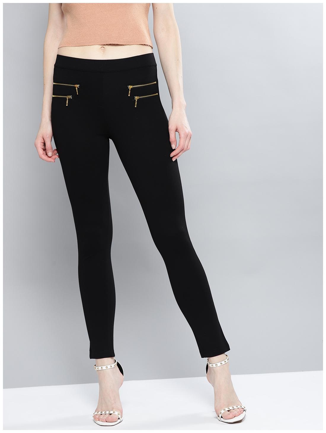 

Harpa Women Black Relaxed fit Jegging