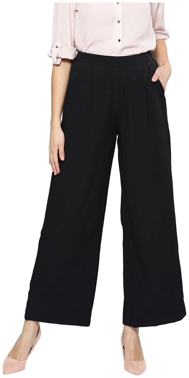 

Harpa Women Black Regular fit Regular trousers