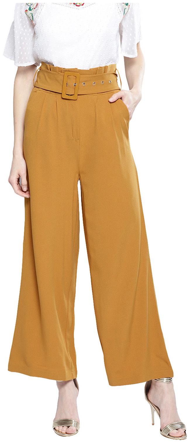 

Harpa Women Yellow Regular fit Regular trousers