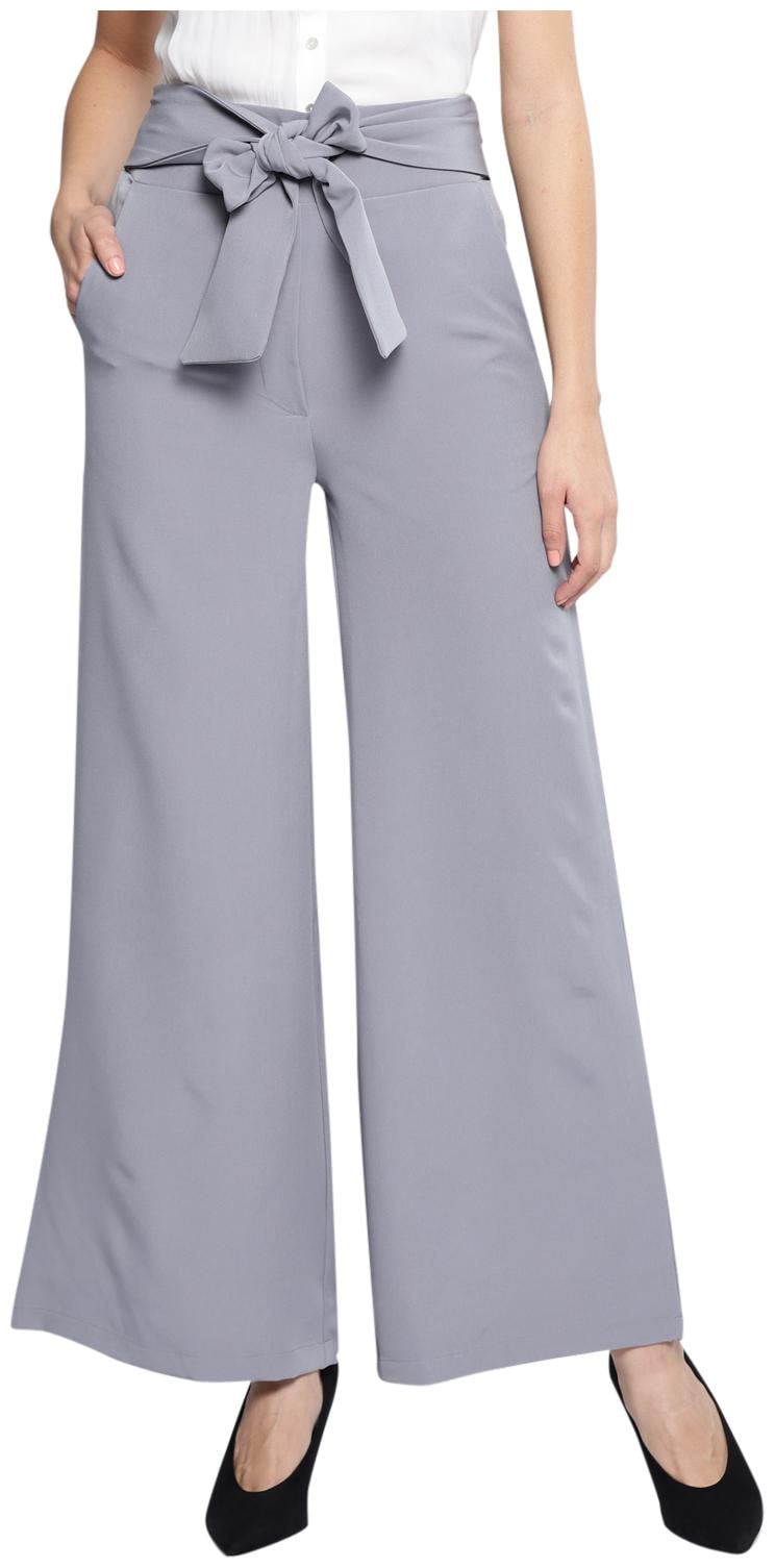 

Harpa Women Grey Regular fit Regular trousers