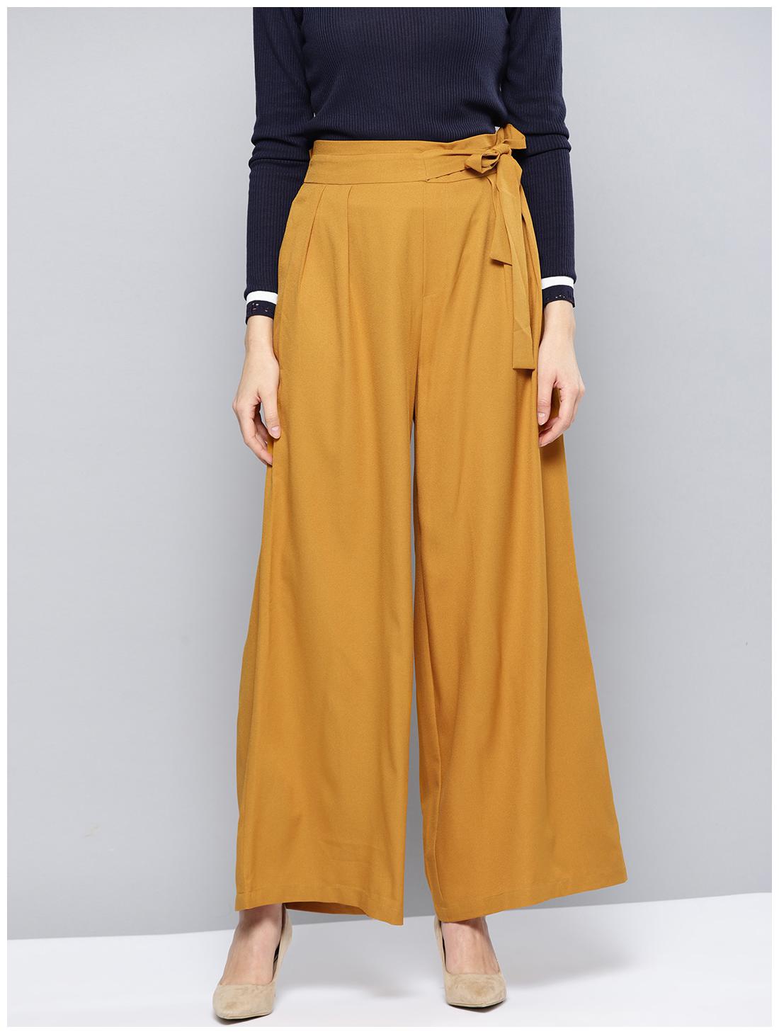 

Harpa Women Yellow Regular fit Regular trousers